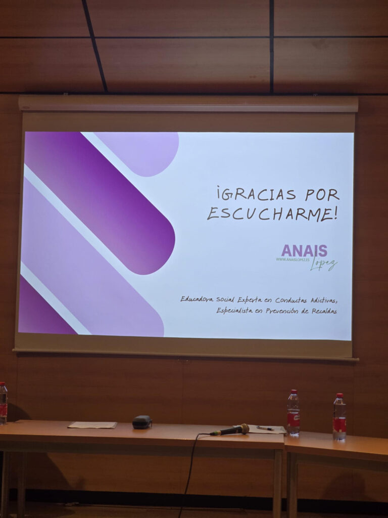Anais López, Experta en adicciones y conductas adictivas